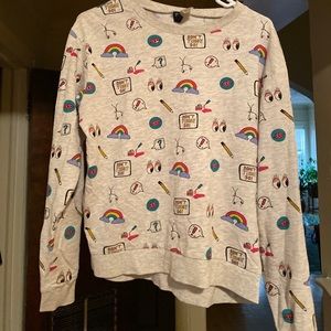 H&M Graphic Long Sleeve Tee